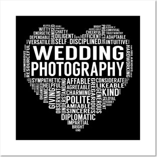 Wedding Photography Heart Posters and Art